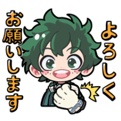 [LINEスタンプ] みんな集合！ヒロアカスタンプ！