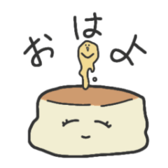 [LINEスタンプ] メルティースイーツちゃん (挨拶と気分)