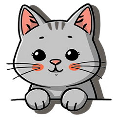 [LINEスタンプ] 猫のラフィ