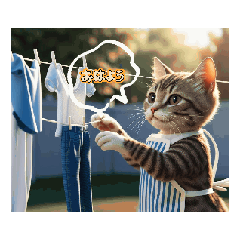 [LINEスタンプ] ねこ～日日是好日