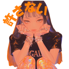 [LINEスタンプ] Luminous_girls_12