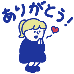 [LINEスタンプ] 女の子スタンプ25