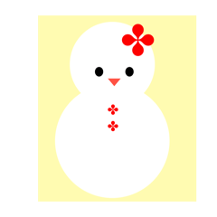 [LINEスタンプ] 雪だるまのパレード16