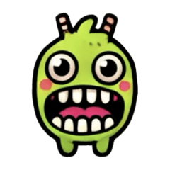 [LINEスタンプ] キモカワスタンプ..