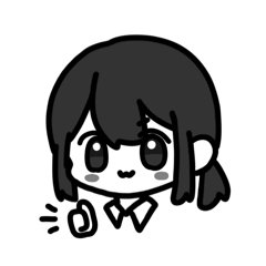 [LINEスタンプ] ものくろちゃん。