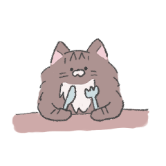 [LINEスタンプ] 動くしゃけさばの画像（メイン）