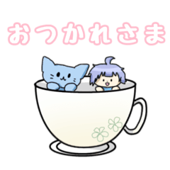 [LINEスタンプ] おとこのこのあいさつスタンプ1