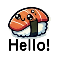 [LINEスタンプ] 寿司ネタ..1