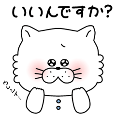 [LINEスタンプ] どきどきねこさん01(猫の日)