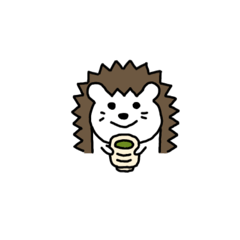 [LINEスタンプ] ハリネズミのパンダスプンのラインスタンプ