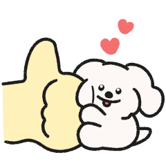 [LINEスタンプ] かわいい子犬 イムウンドン