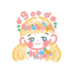 [LINEスタンプ] 英語で伝える女の子スタンプ