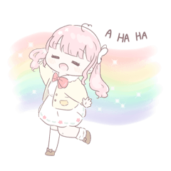 [LINEスタンプ] 梨々茉のスタンプ