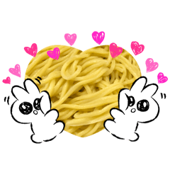 [LINEスタンプ] もちもち麺スタンプ