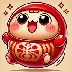 [LINEスタンプ] だるまベイビー（Darubebi）