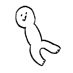 [LINEスタンプ] 慈愛のアザラシ