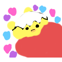 [LINEスタンプ] ハートのそうまなひよこさん