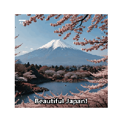 [LINEスタンプ] Fuji 富士山の画像（メイン）