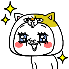 [LINEスタンプ] シュルレアリスム。猫さん