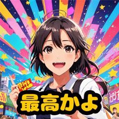 [LINEスタンプ] ラブコメヒロイン的美少女 Vol.1