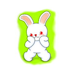 [LINEスタンプ] Tさんウサギのいろいろ使い