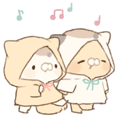 [LINEスタンプ] 動く♬となりのにゃんこ♡ミケ 4