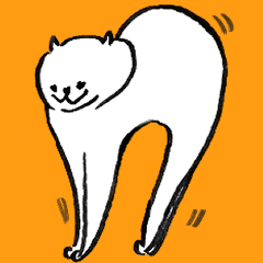 [LINEスタンプ] 今日も猫がかわいい