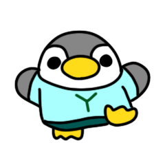 [LINEスタンプ] ペンギンのやすし