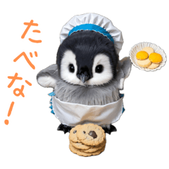 [LINEスタンプ] もふもふペンギンの日常