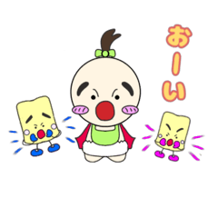 [LINEスタンプ] ちびまゆ赤ちゃん