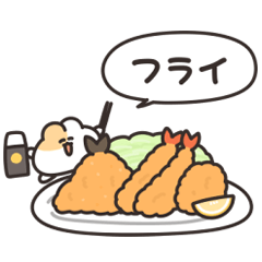 [LINEスタンプ] ゆるいハムスターとごはん その2