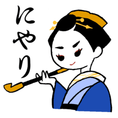 [LINEスタンプ] 動く！粋な江戸時代すたんぷ