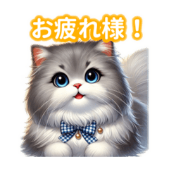 [LINEスタンプ] とにかくかわいい ペルシャ