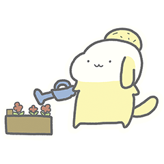 [LINEスタンプ] ポテチ犬