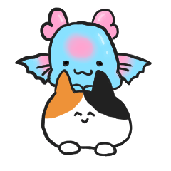 [LINEスタンプ] ウヅキさんとウミツキちゃん