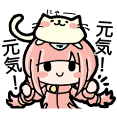 [LINEスタンプ] 前髪、ぱつこさん。