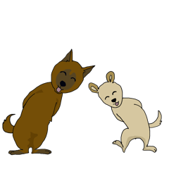 [LINEスタンプ] 番犬会議