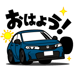 [LINEスタンプ] 大好き！20年代ハッチバックFFカー