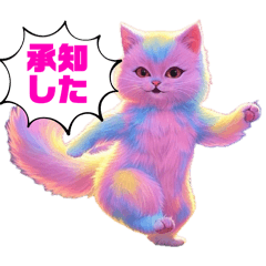 [LINEスタンプ] かわいいファンシー猫スタンプ②にゃ