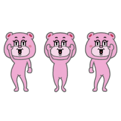 [LINEスタンプ] ピンくまッち5