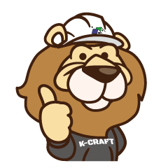 [LINEスタンプ] K-CRAFT しし丸くん スタンプ