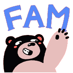 [LINEスタンプ] いたずらクマの英語スラング 3