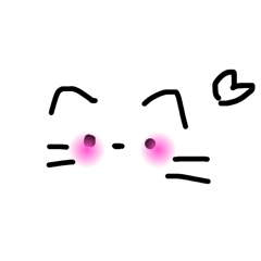 [LINEスタンプ] みうにゃん^ ^