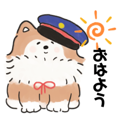 [LINEスタンプ] 秋田犬ハルちゃん