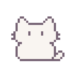 [LINEスタンプ] あまもりわーるど ドット絵 【ねこ】