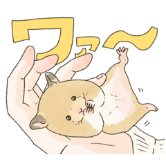 [LINEスタンプ] みんなのげっ歯類ちゃんたち②