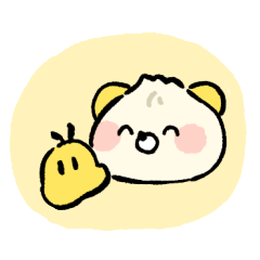 [LINEスタンプ] ふっくらくまくま