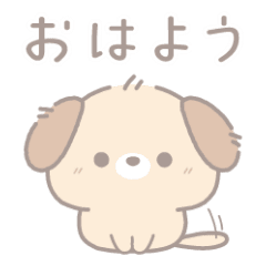 [LINEスタンプ] 動く♪マルとプー／毎日使える