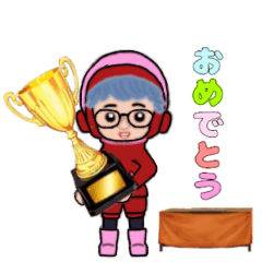 [LINEスタンプ] ベニちゃん 動くスタンプ