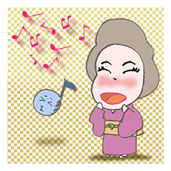 [LINEスタンプ] みつえ先生とノート